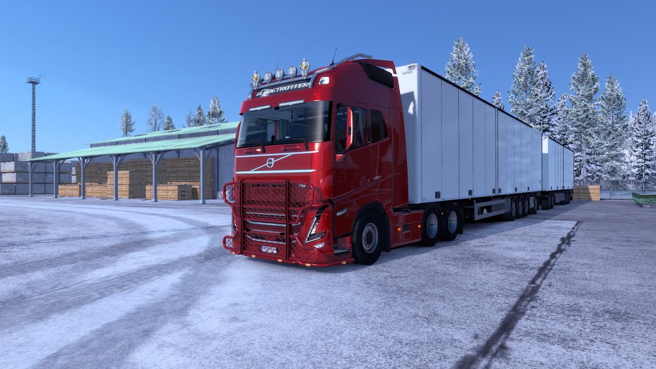 ETS2 | Volvo FH | A-double HCT