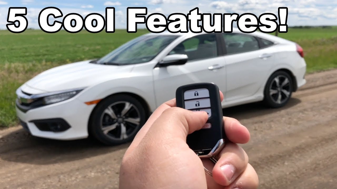Представляем вам 5 крутых особенностей Honda Civic!