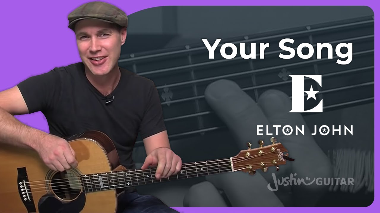 How to play Your Song by Elton John (Guitar Lesson SB-407)