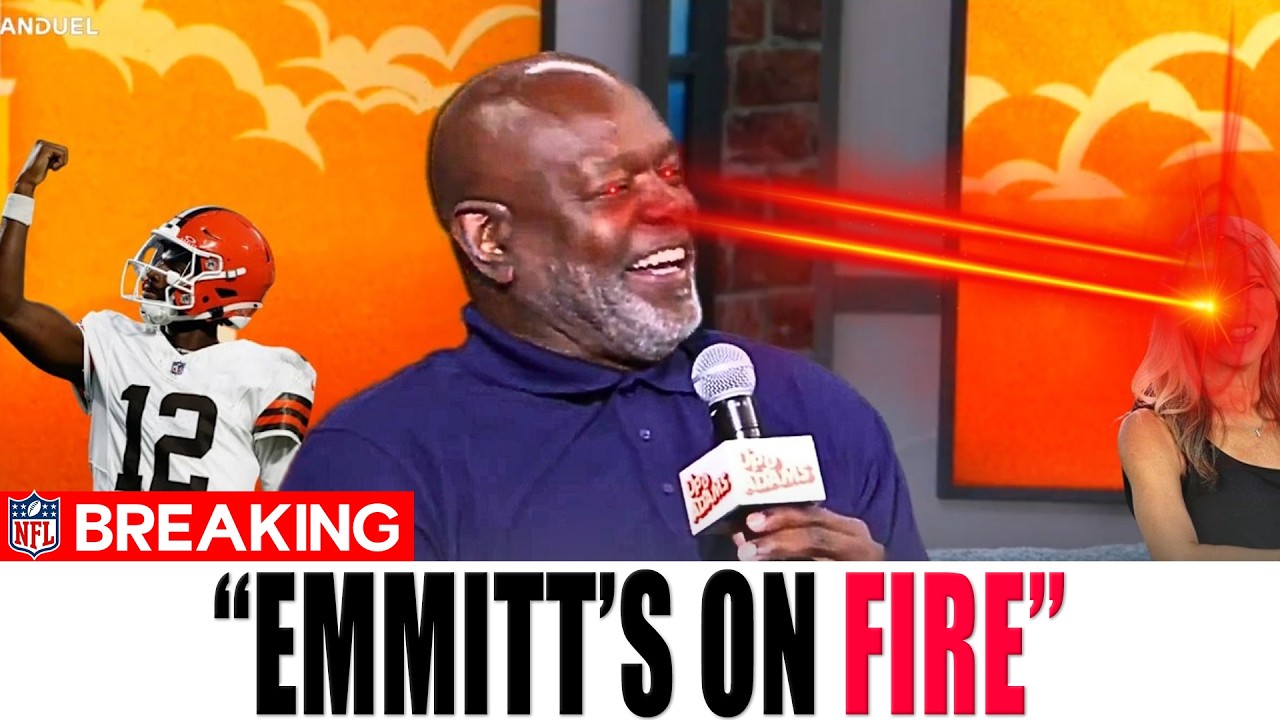 Emmitt Smith BLASTS Shedeur Sanders Haters Over Browns QB1 Debate!