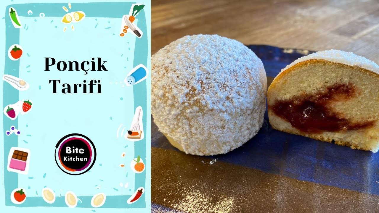 Ponçik Tarifi - Fluffy Buns with Marmalade