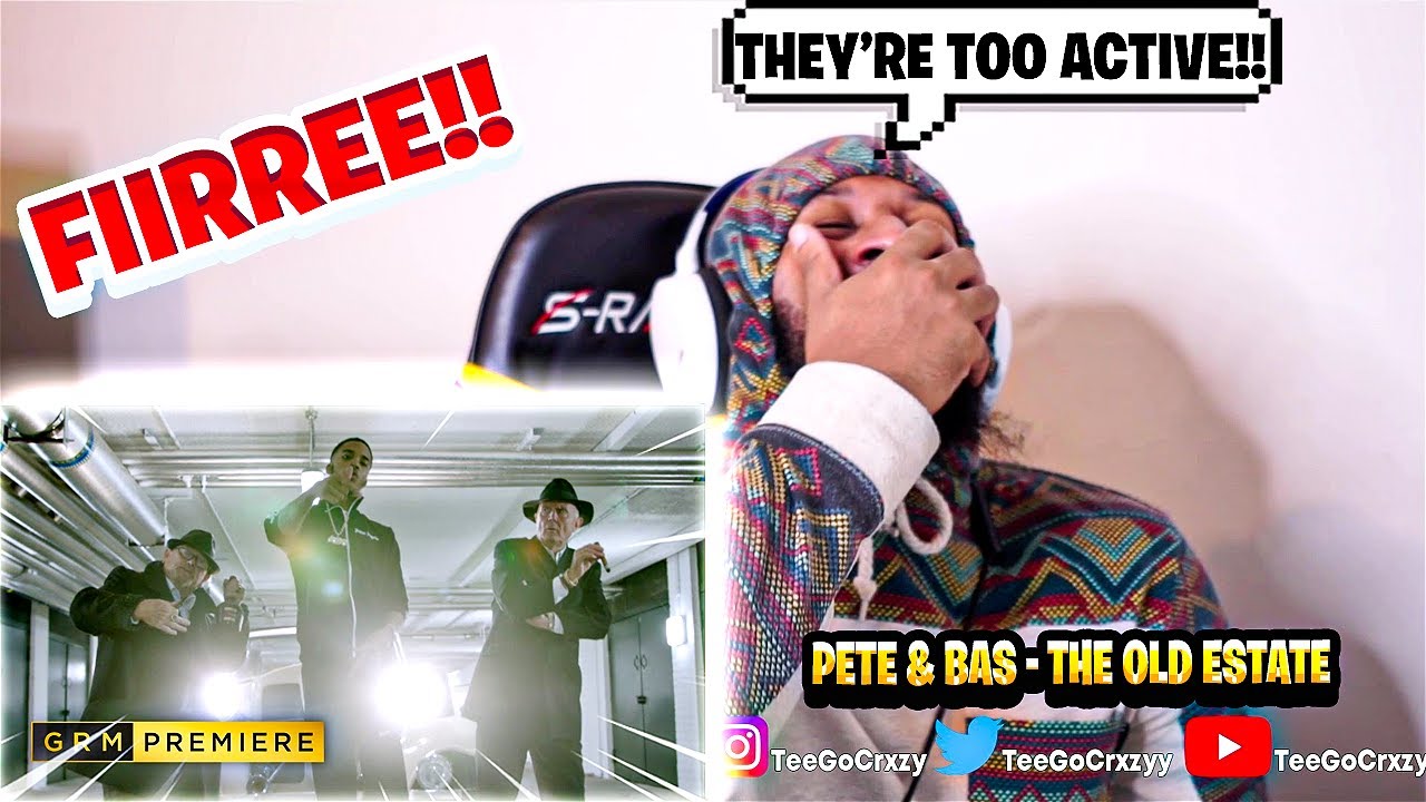UK WHAT UP🇬🇧!!! Pete & Bas ft. M24 - The Old Estate [Music Video] | GRM Daily (REACTION)