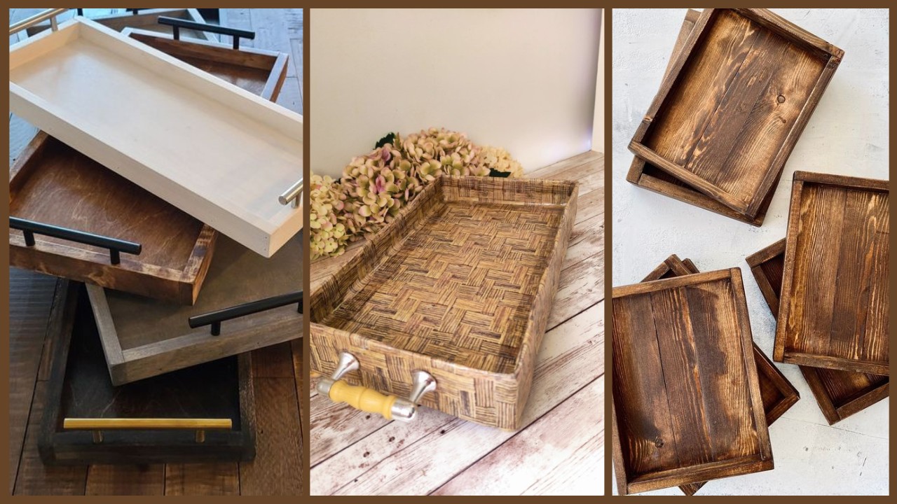 Bandejas Rústicas DIY: Transforme sua Decoração com Estilo!