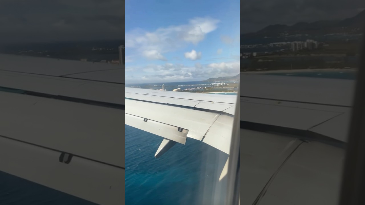 "CRAZY Low Landings at St. Maarten (SXM) over MAHO BEACH! A dream come true”. 