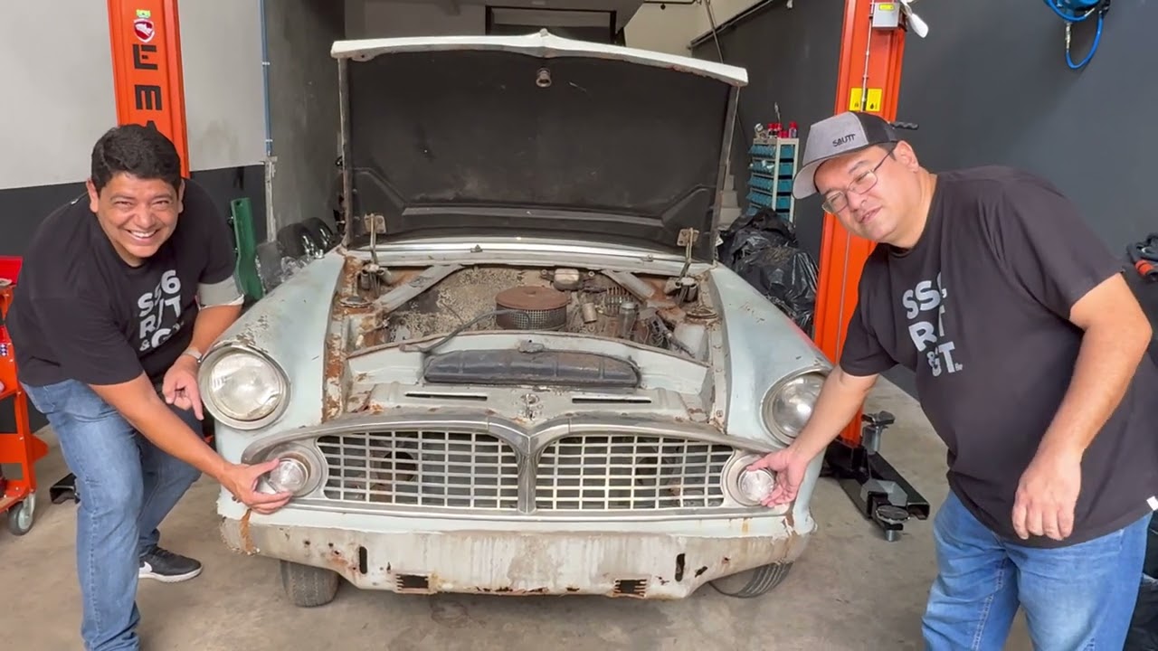 SERÁ QUE O RARO SIMCA ALVORADA VAI FUNCIONAR APÓS MAIS DE UMA DÉCADA ABANDONADO ? EP. 06