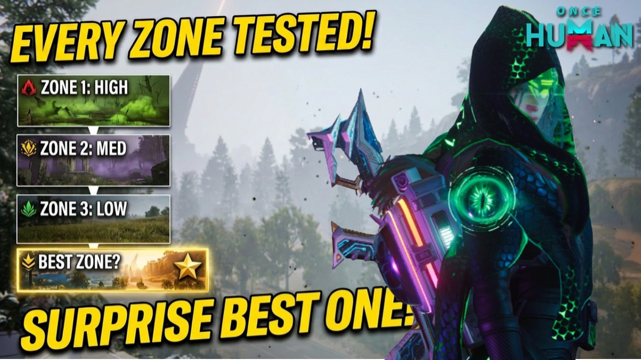I Tested Every Polluted Zone In Once Human... The Best One Surprised Me