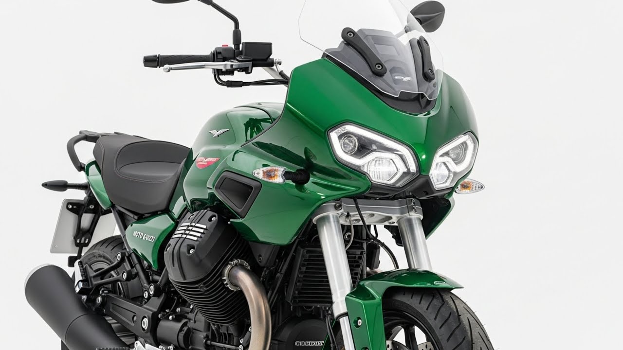 Moto Guzzi V120 2026 года &mdash; итальянский ЗВЕРЬ, который уничтожит Ducati и BMW! (Цена, характерист...