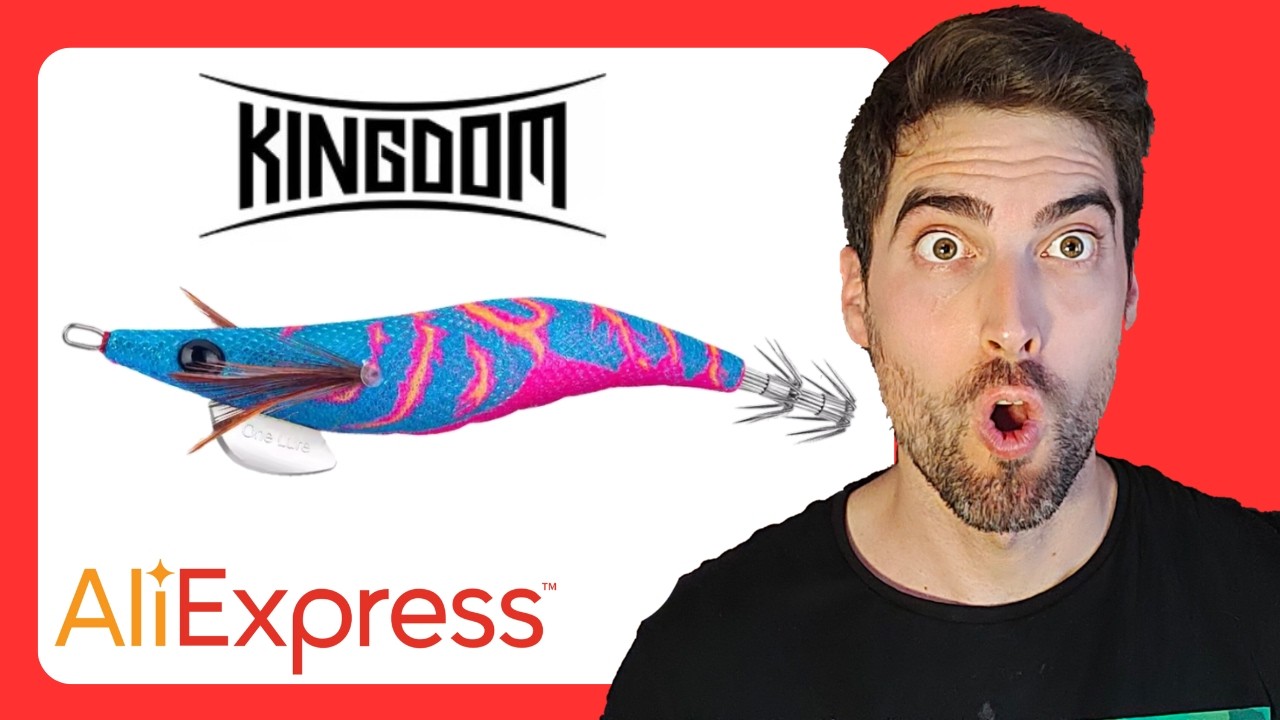 ¡¡MEJORADO!! Señuelo para CALAMARES de ALIEXPRESS | señuelos eging AliExpress