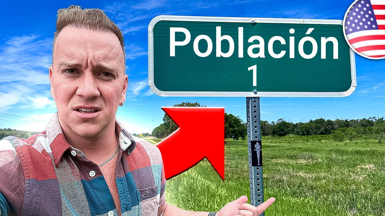 Asi es el PUEBLO MÁS PEQUEÑO DEL MUNDO  ¡Vive solo UNA PERSONA!