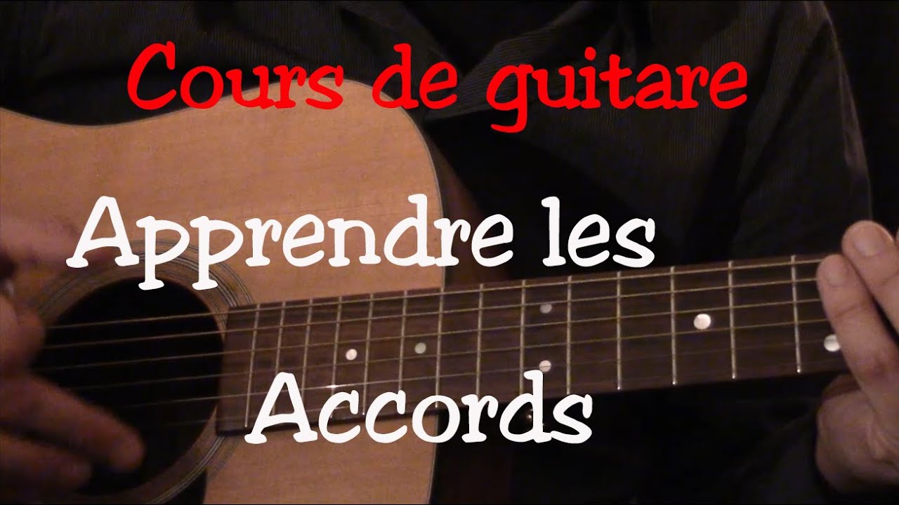 Cours de guitare - Apprendre les accords à la guitare n°3 +TAB