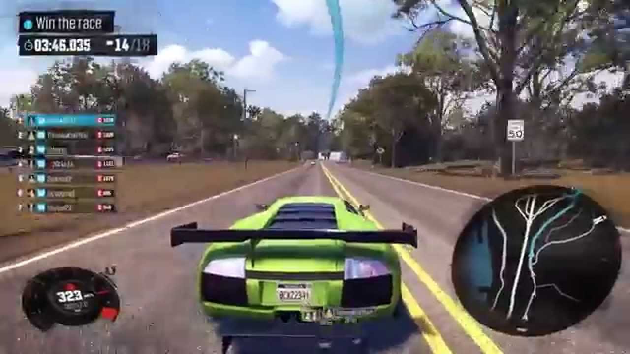 The Crew - Lamborghini Murciélago Top Speed 487 km/h!