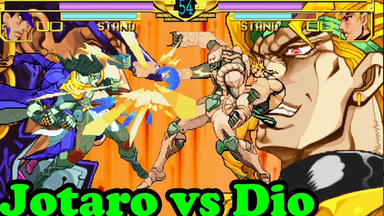 JoJo's Bizarre Adventure All Blazing Fists Match Uncensored (cps3)