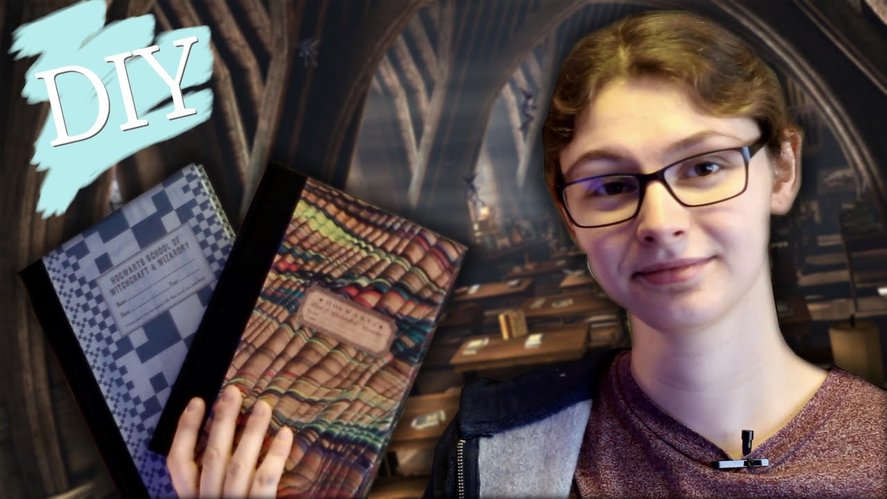 DIY HARRY POTTER - Cahiers de Poudlard