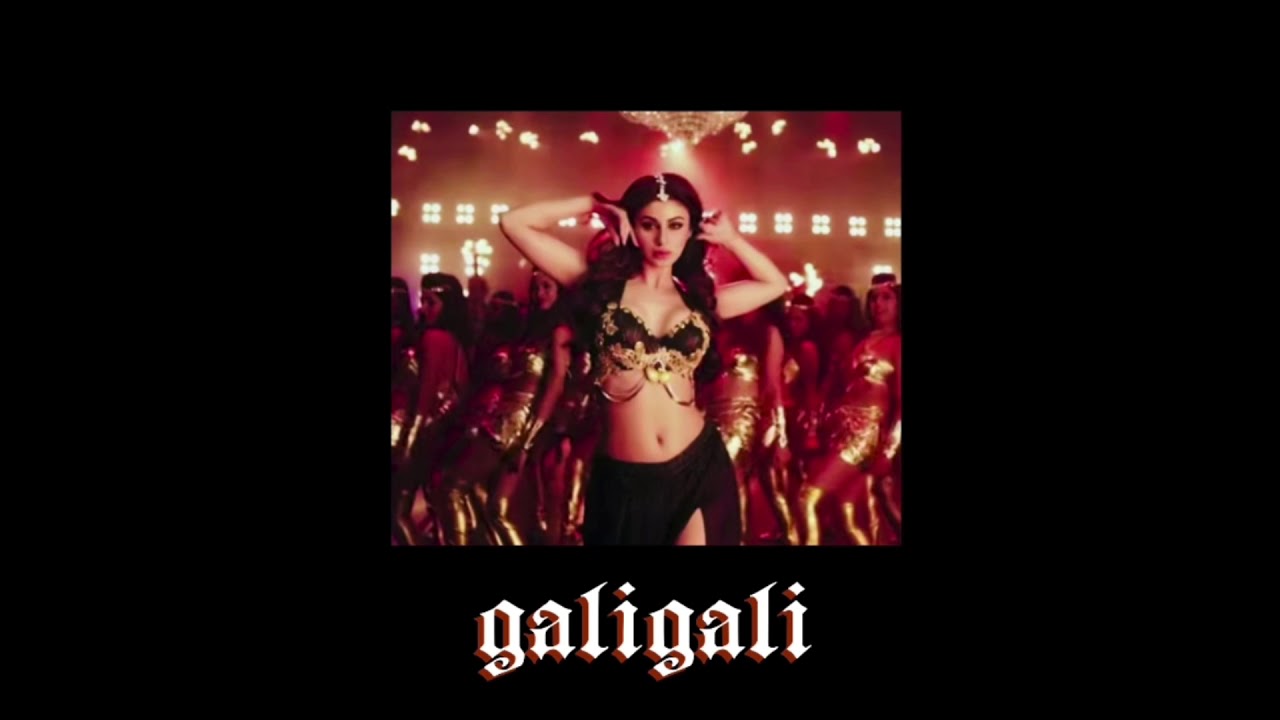 gali gali // slowed + reverb