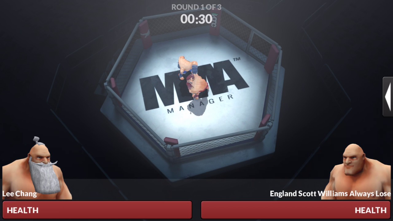 MMA Manager Game