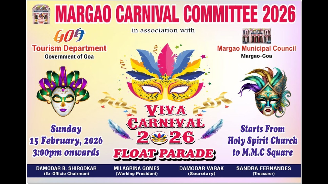 LIVE - MARGAO CARNIVAL FLOAT PARADE 2026 | SAL TV