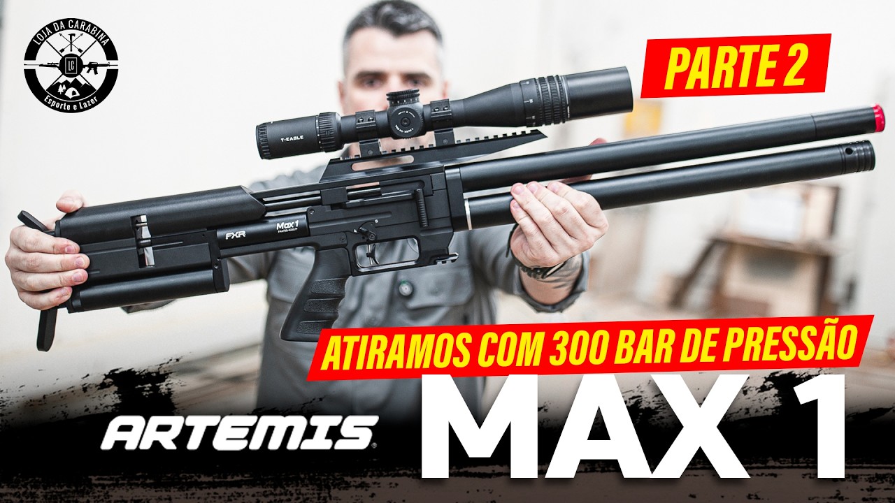 300 BAR NA VÁLVULA REGULADORA! Artemis MAX 1 HP Na Potência Máxima!