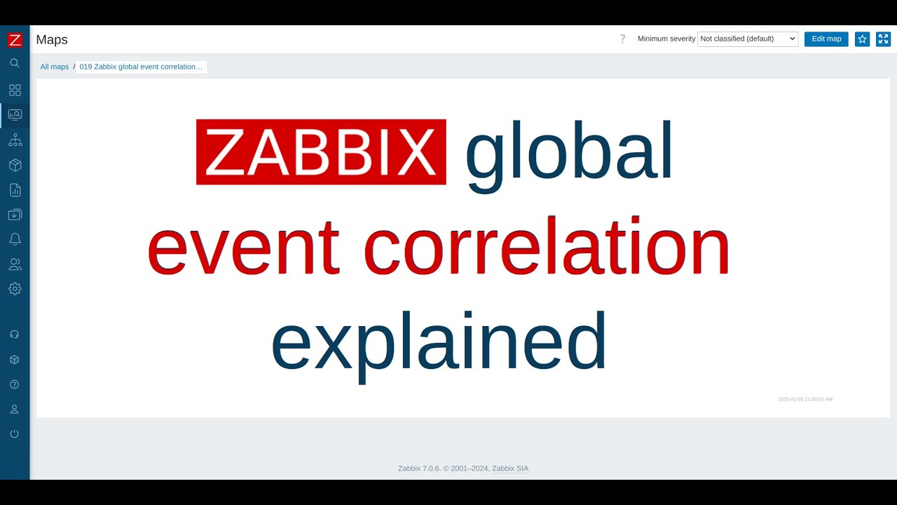 Zabbix global event correlation explained