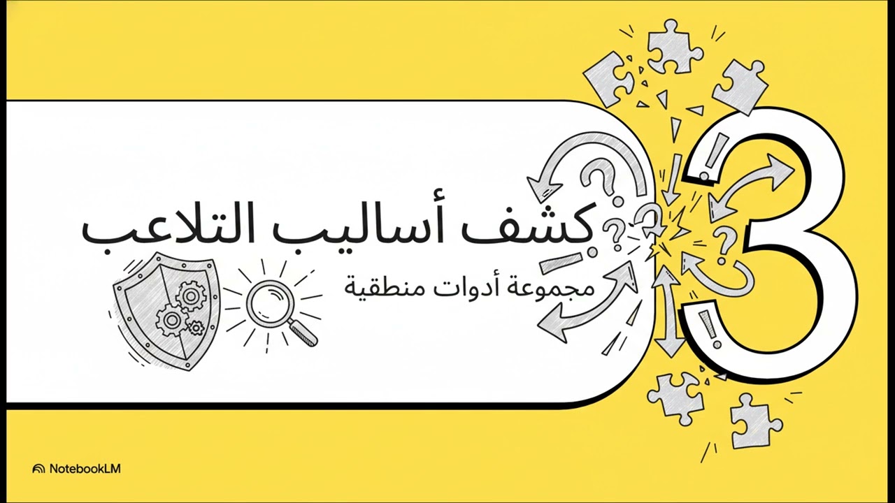 المنطق درعك الواقي 