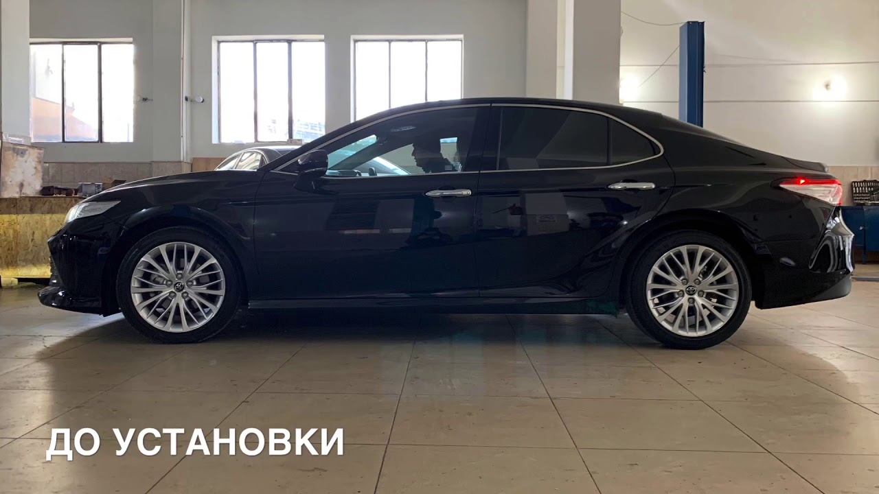 Установка проставок (+2см. на переднюю ось и +2см. на заднюю ось) Камри 70
