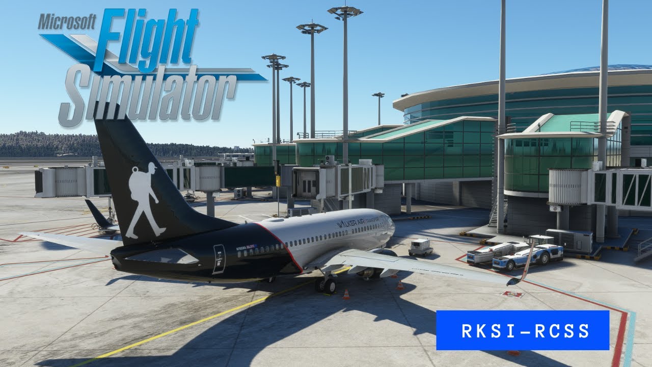 [RKSI] Incheon International Airport - [RCSS] Taipei Songshan PMDG 737 MSFS 2020