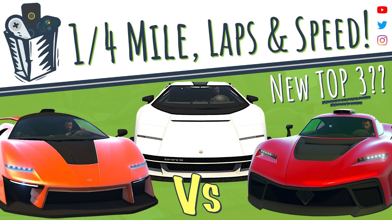 Torero XO vs Emerus vs Krieger - GTA's Top Cars Tested! XSX (2022) [HD]