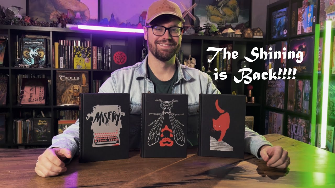 Folio Society Stephen King Collection Unboxing: The Shining, Misery & Pet Sematary