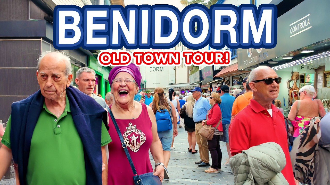 BENIDORM OLD TOWN is always BUSY!