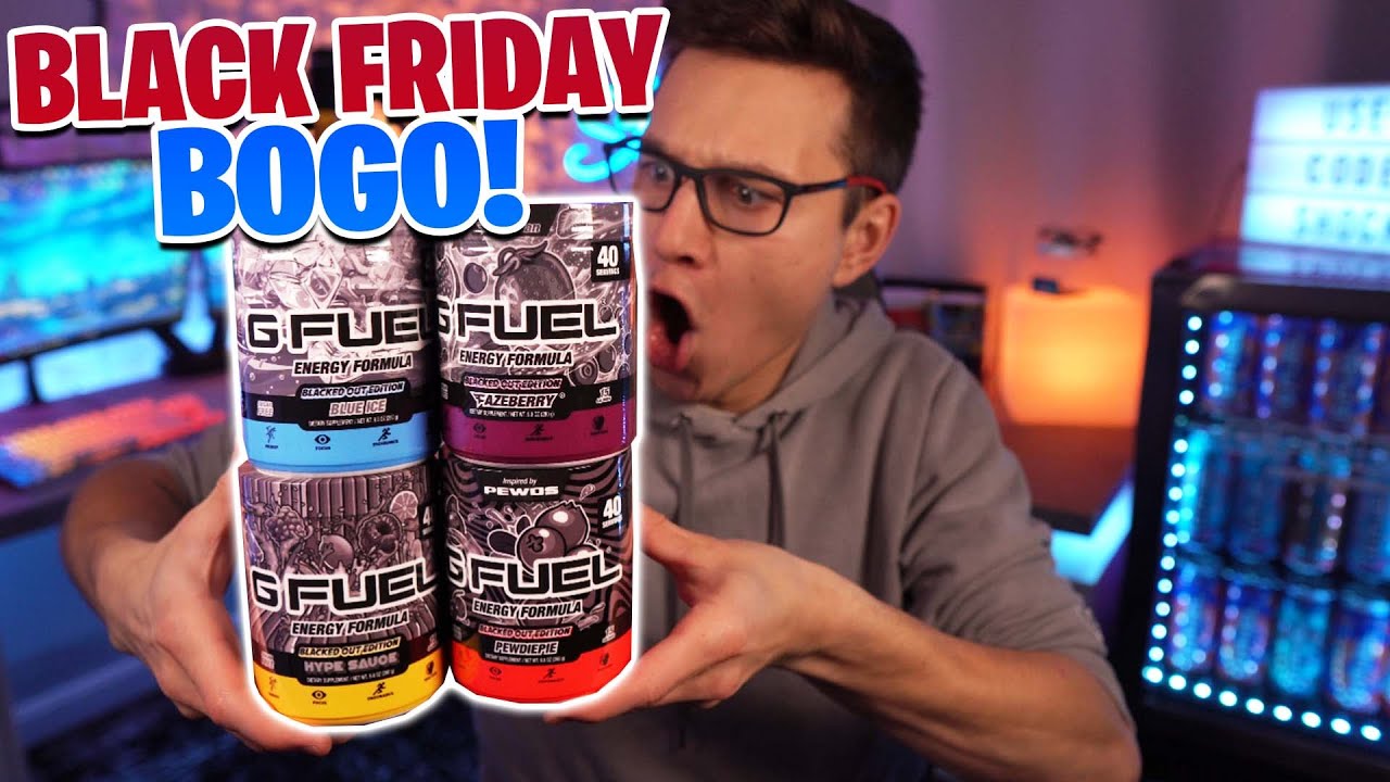 The BEST GFuel BOGO Flavors To Buy! & Blacked Out Tubs Review!