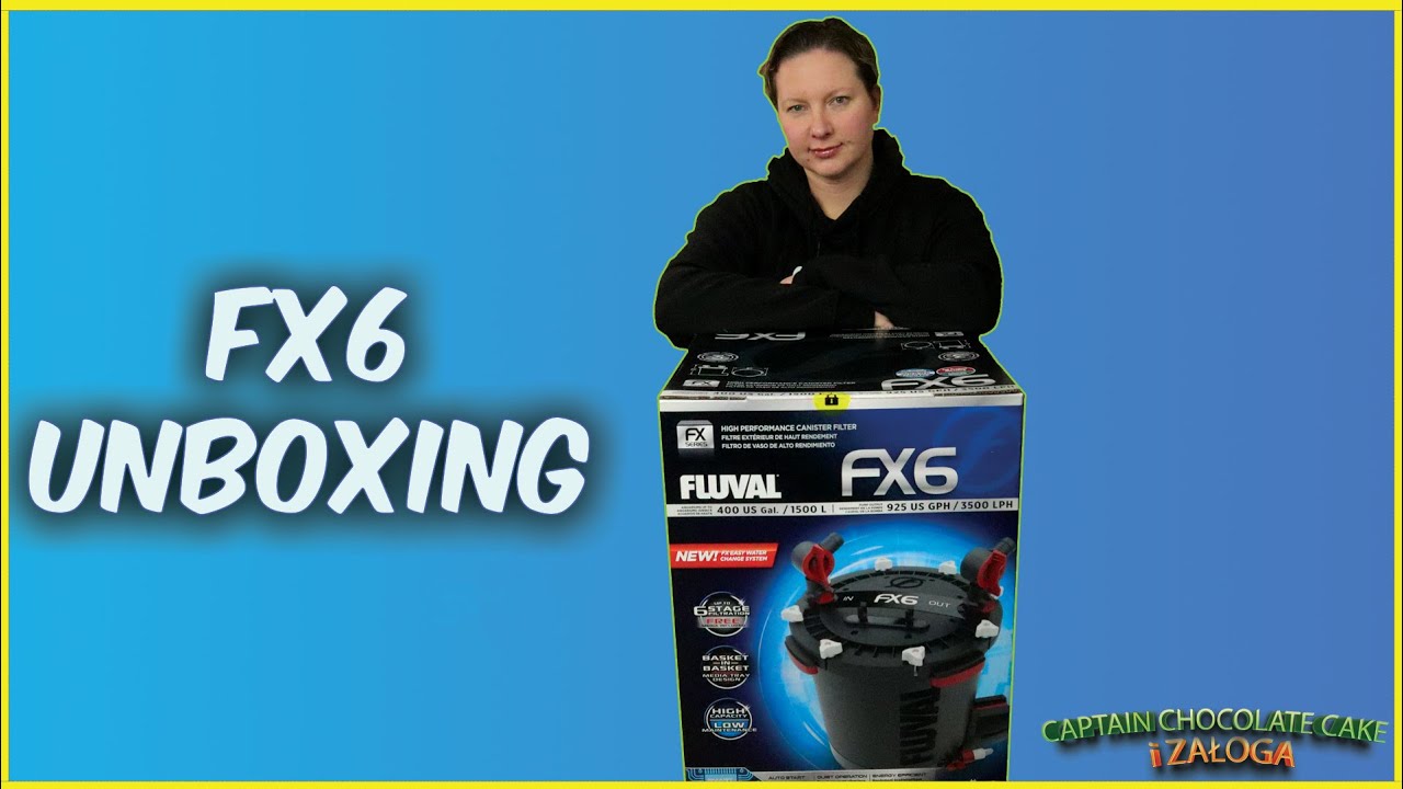 Unboxing i instalacja filtra Fluval FX6.