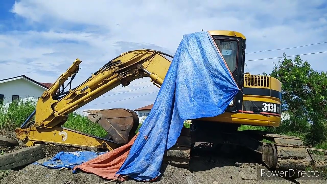 caterpillar excavator  313b problem solve no boom up and no extent trouble code e-22