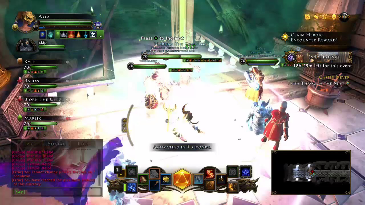 Neverwinter fun w/eye of the giant artifact