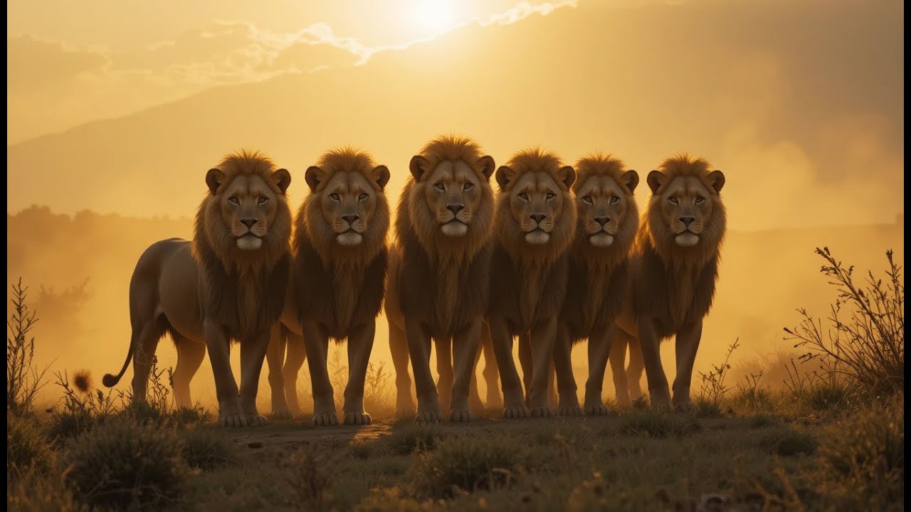 Коалиция львов Мапого — самое сильное объединение всех времён #wildlife | Wild Majesty