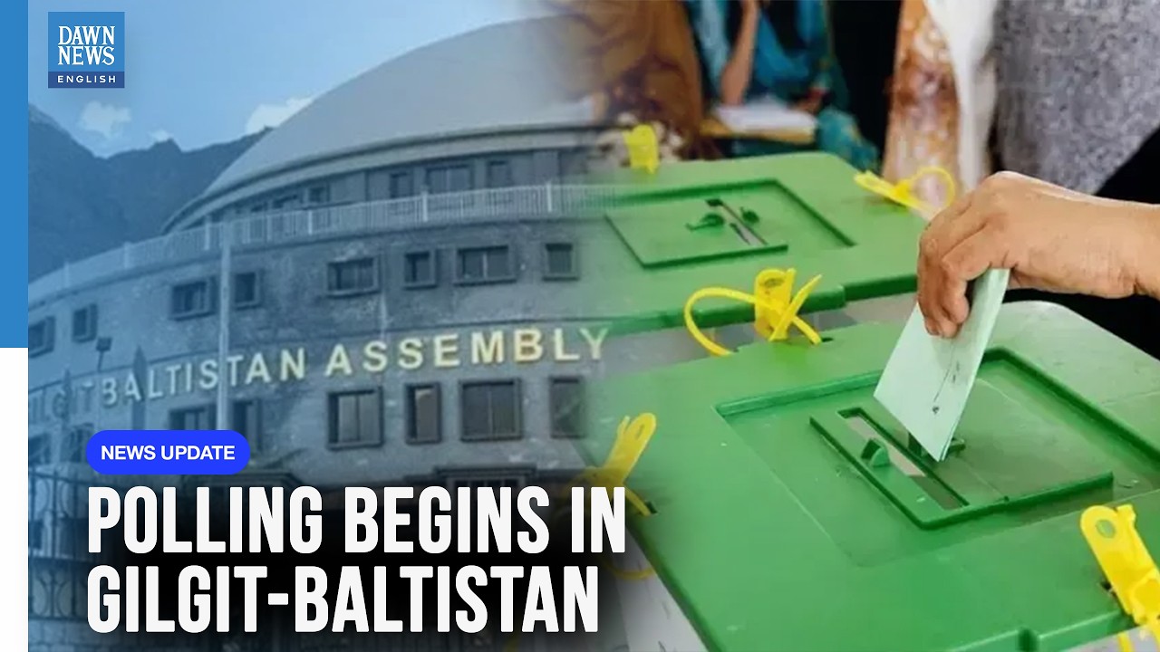 Polling Begins in Gilgit-Baltistan General Elections for 24 Seats | Dawn News English