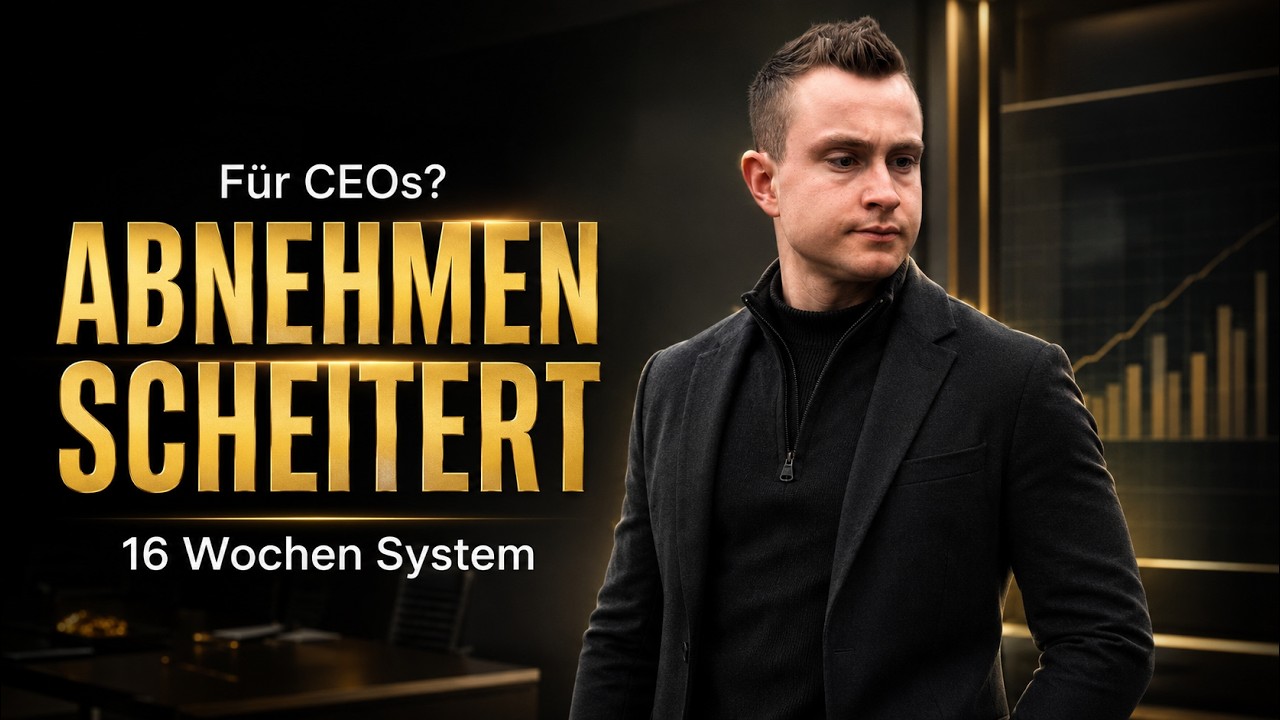 Warum Abnehmen für CEOs scheitert und wie du das in 16 Wochen änderst.