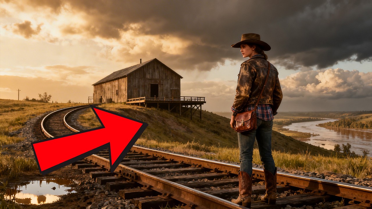 She Bought Worthless Dirt While Everyone Chased Main Street — Then the Railroad Came to Her