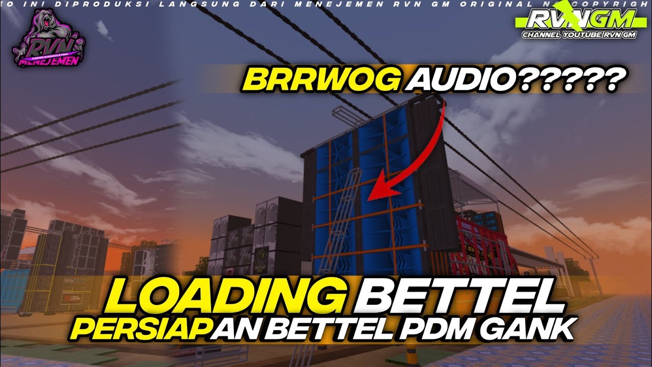 It's Real ‼️ Suasana Lapangan Bettel PDM Gank | Mod Sound System Minecraft 3d 