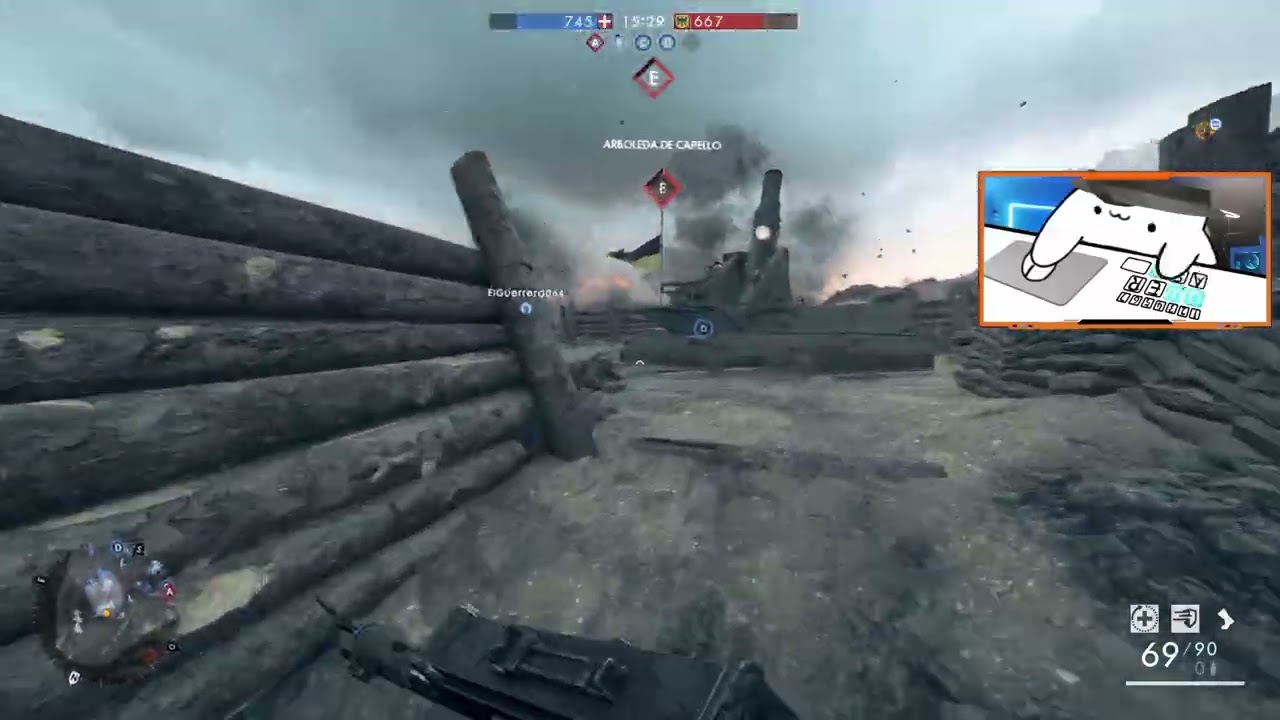 UN FINAL DE BOMBARDEO-BATTLEFIELD 1