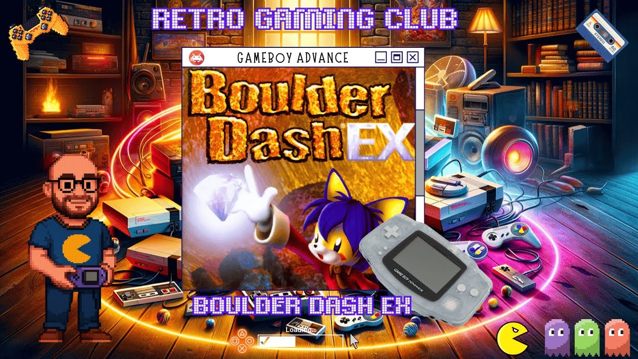 Boulder Dash EX | Game Boy Advance | Retro Puzzle Action | Review & Gameplay