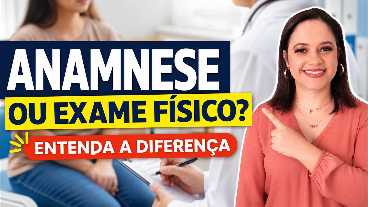 EXAME FÍSICO: tudo sobre a Anamnese (Coleta de dados) | Profª Juliana Mello