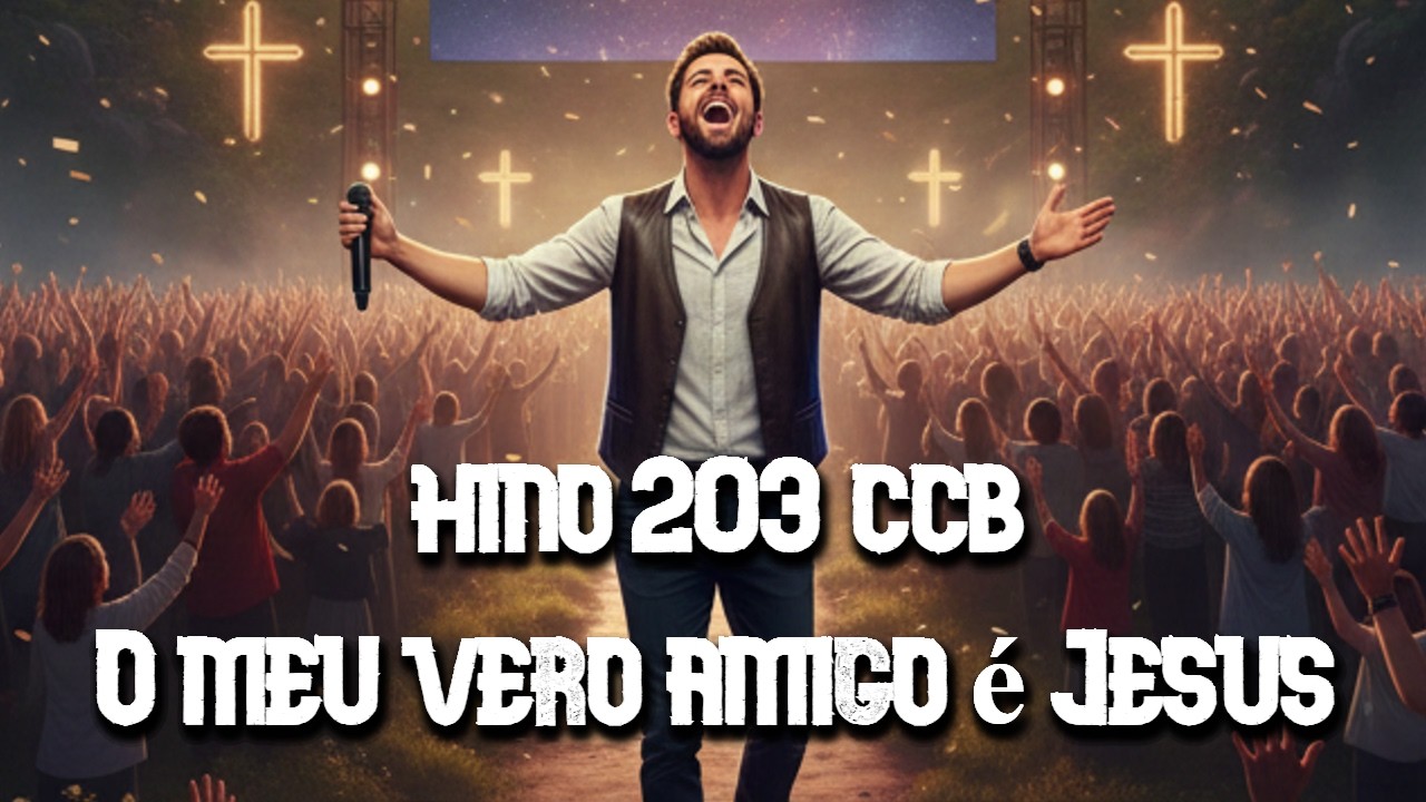 Hino 203 – O meu vero amigo é Jesus + Hino no Trompete | Hino CCB #HinosCCB #ccbhinos  -