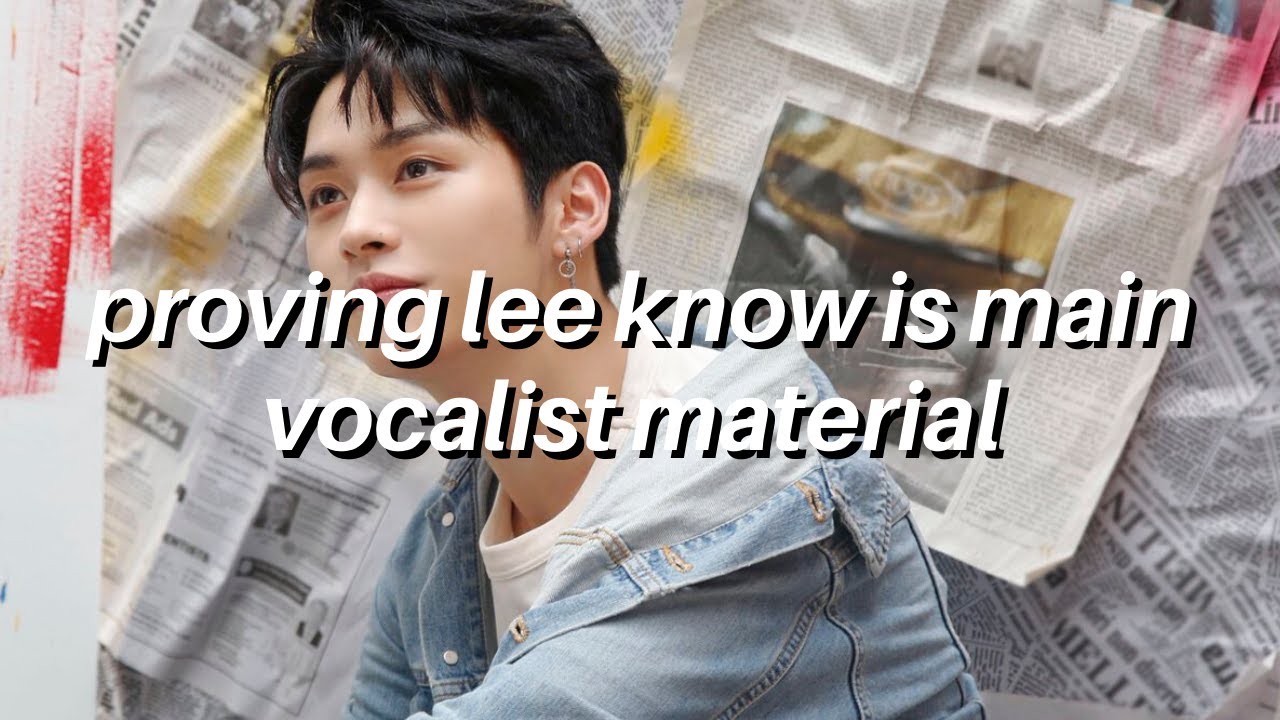 my favourite lee know vocal moments because y'all are sleeping on him