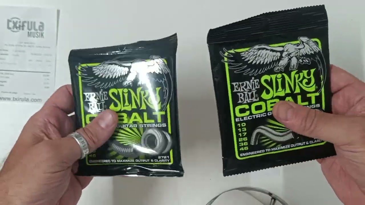 Ernie Ball Cobalt Falsas!! Fake!! Cómo distinguirlas