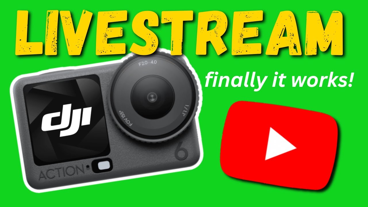 DJI Osmo Action 6 для прямой трансляции на YouTube — Полное руководство