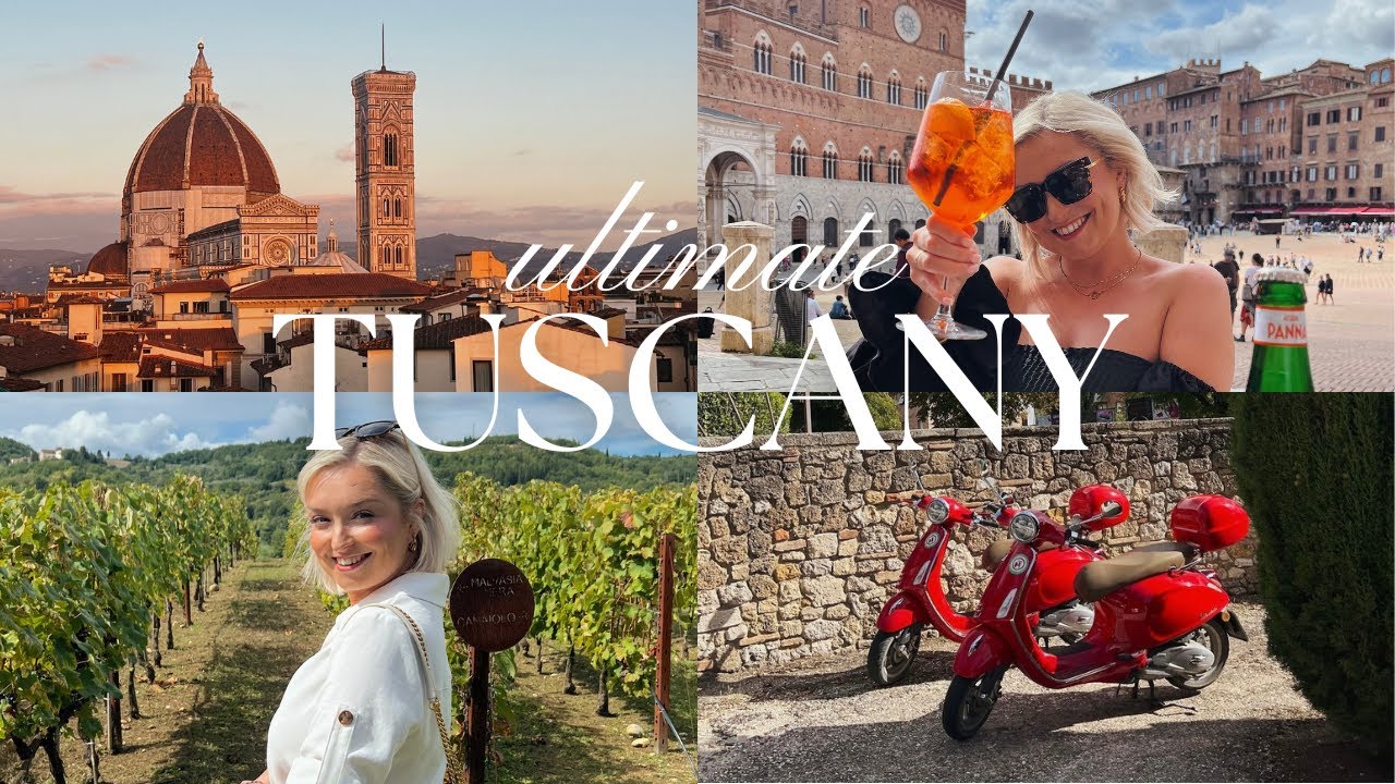 TUSCANY TRAVEL GUIDE | Our honeymoon in Florence, staying in Tuscany & visiting Siena 🇮🇹🍝🍷