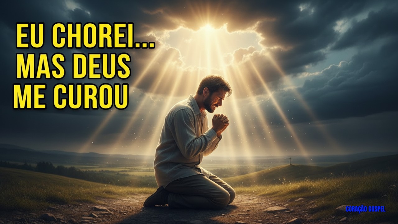 EU CHOREI MUITO… Mas Deus Me Curou | Música Gospel que Toca o Coração | Louvor de Cura e Restauração