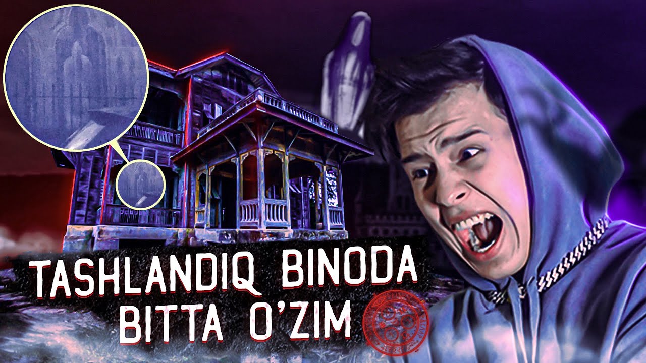 TUNDA ARVOHlar BINOsiga BIR O'ZIM KIRDIM! | OYOG'IM SINDIMI? | QO'RQINCHLI OVOZLAR! | Omonxon Axatov
