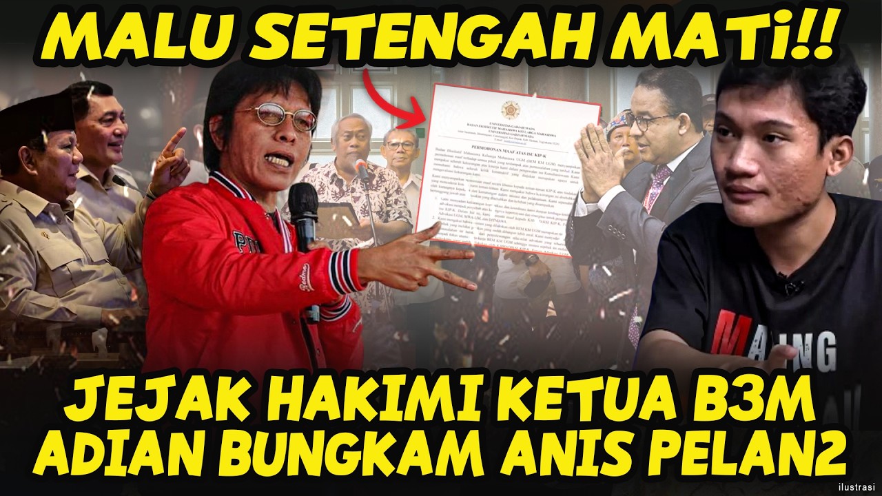 ANCORR BOSS‼️👉AIB KETUA BEM UGM KEMBALI TERBONGKAR😲ADIAN NAPITUPULU TUMBEN BENER👋