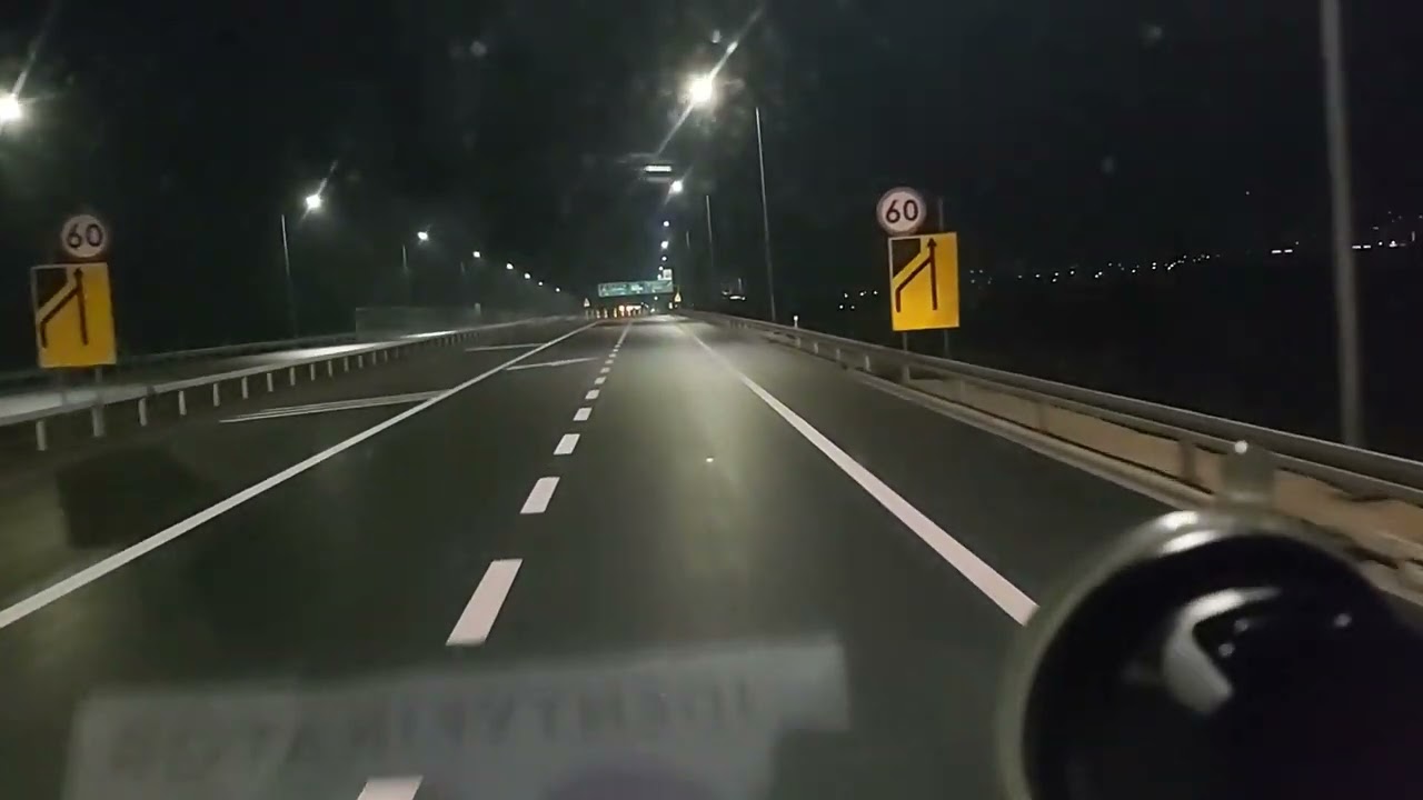 Węzeł Mistrzejowice otwarty! Nocny przejazd S7 Warszawa - Kraków Nowa Huta | 31.12.2024