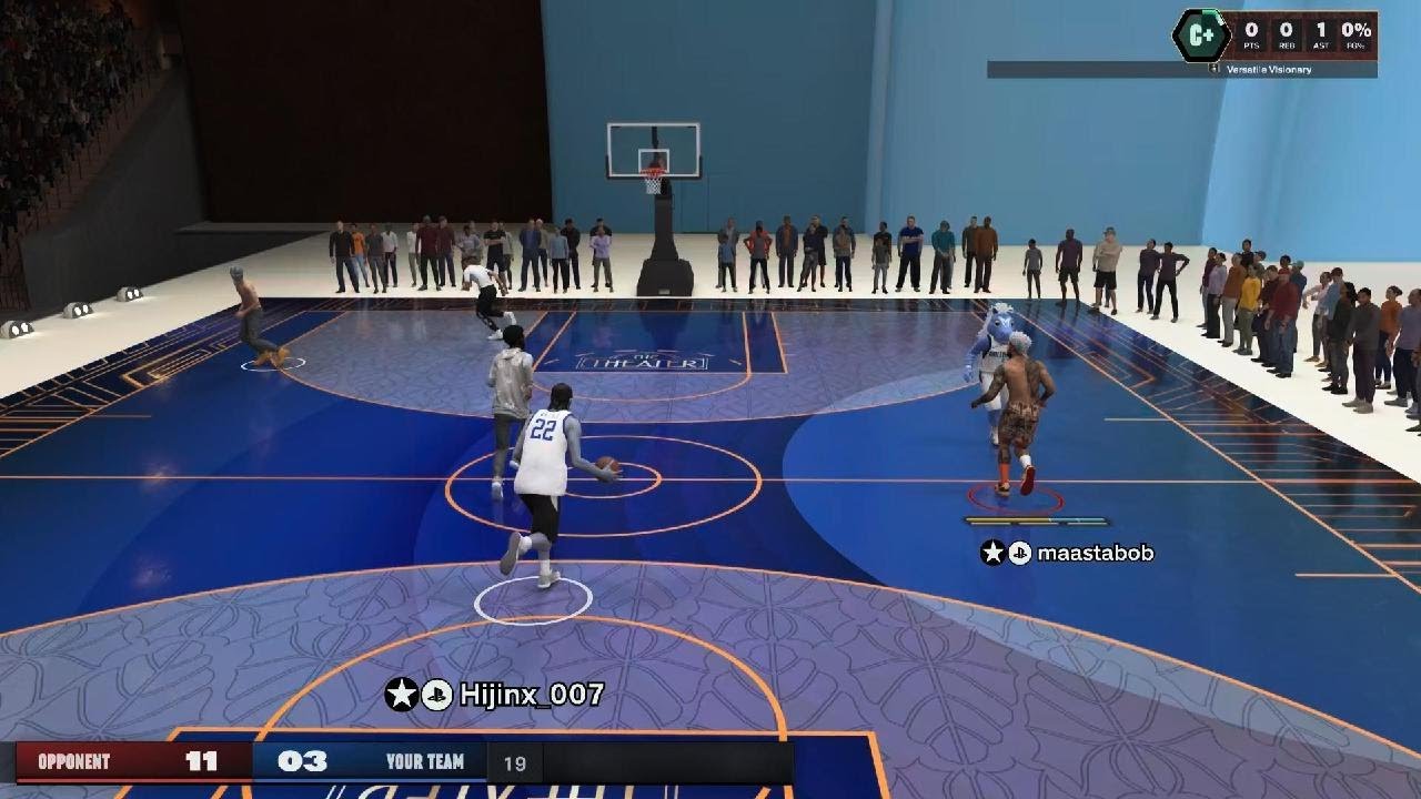 NBA 2K26- i was getting the kinks out